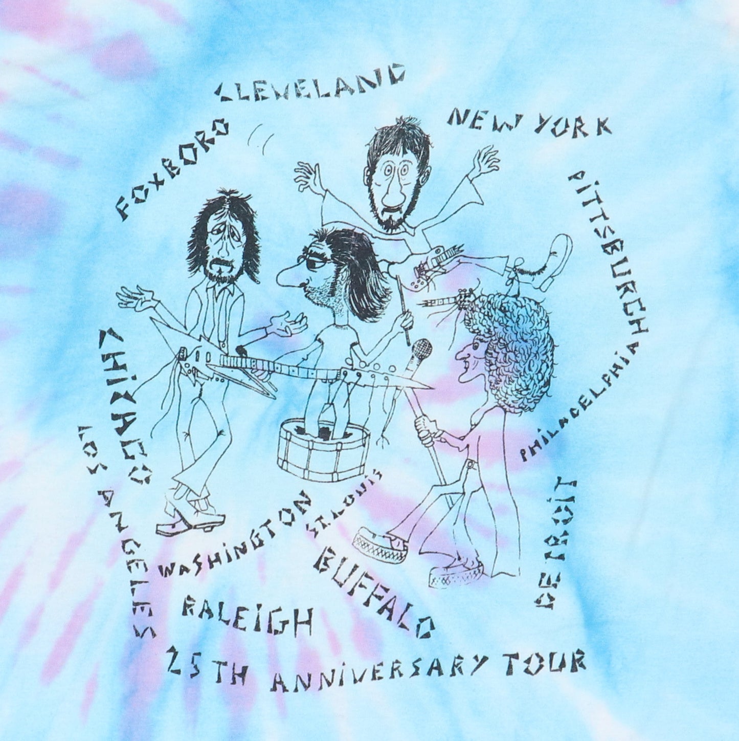 1989 The Who Tie Dye Tour Shirt