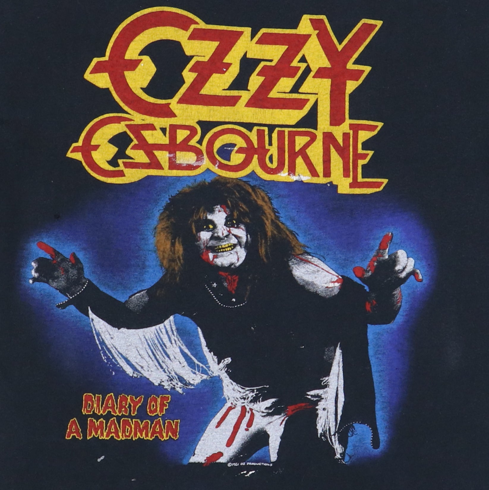 OZZY OSBORNE DIARY OF A MADMAN 日本盤 1981年 Ozzy Osbourne Diary