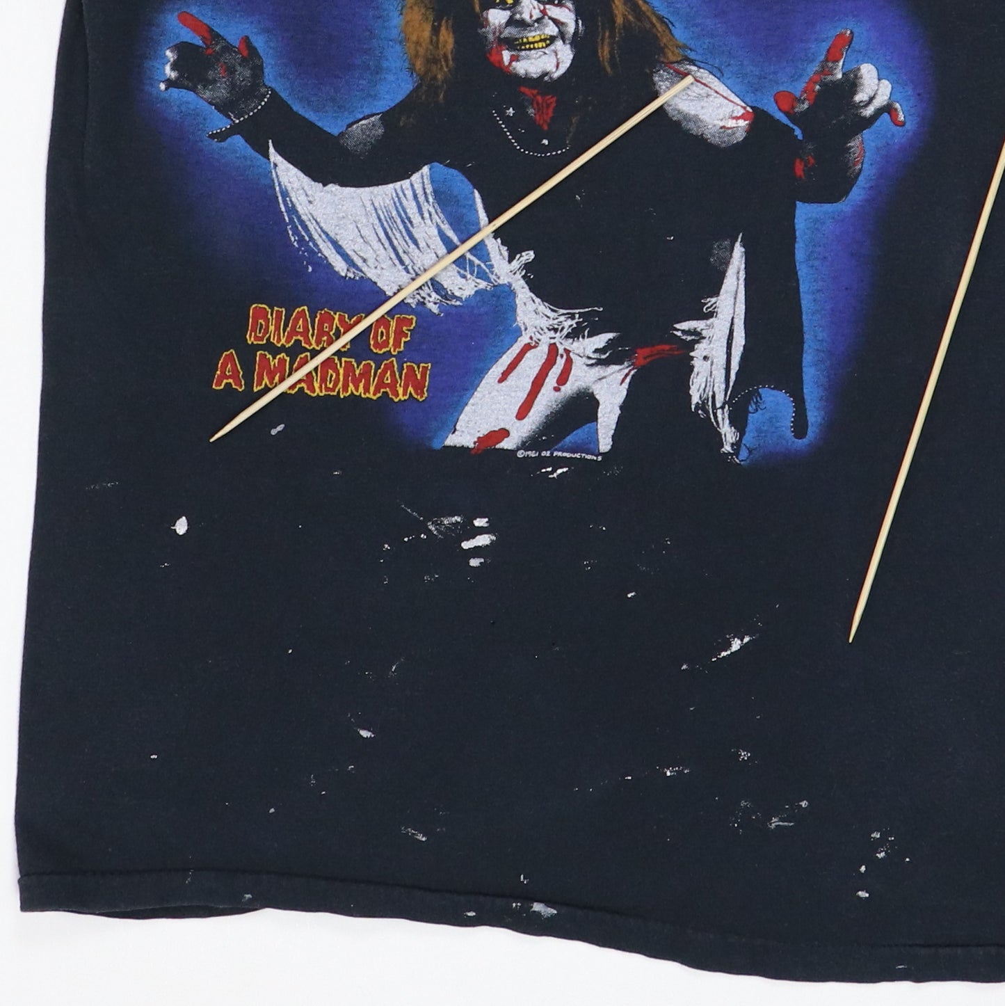 1981 Ozzy Osbourne Diary Of A Madman Shirt
