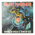 1983 Iron Maiden World Piece Tour Program, front cover