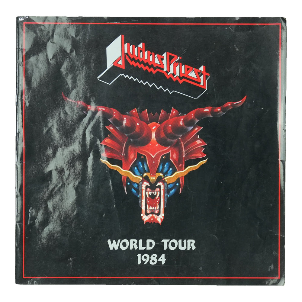 1984 Judas Priest Defenders Of The Faith World Tour Program, front cover