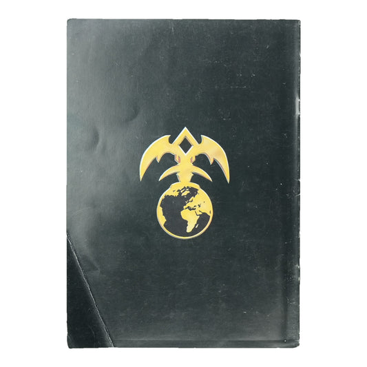 1984 Queensryche The Warning Tour Program, back cover