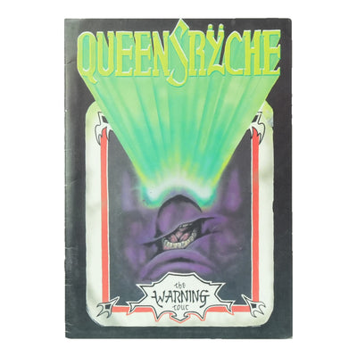 1984 Queensryche The Warning Tour Program