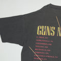 1991 Guns N Roses Use Your Illusion Tour Shirt