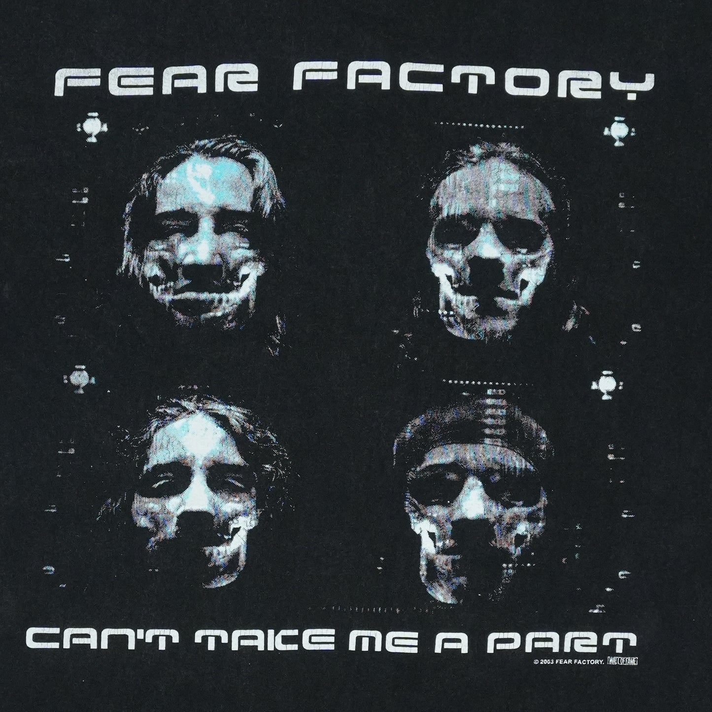 2003 Fear Factory Can't Take Me A Part Shirt