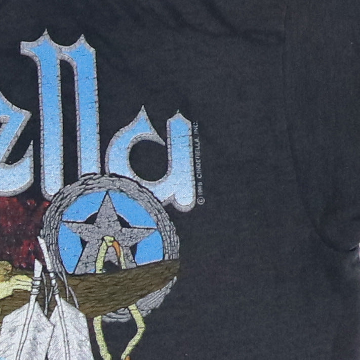 1988 Cinderella Long Cold Winter Tour Shirt | Authentic Vintage