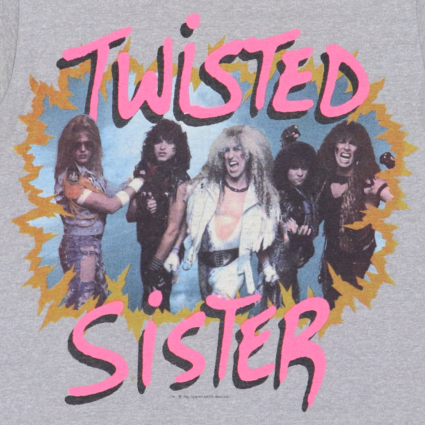 1986 Twisted Sister Come Out And Play Tour Shirt