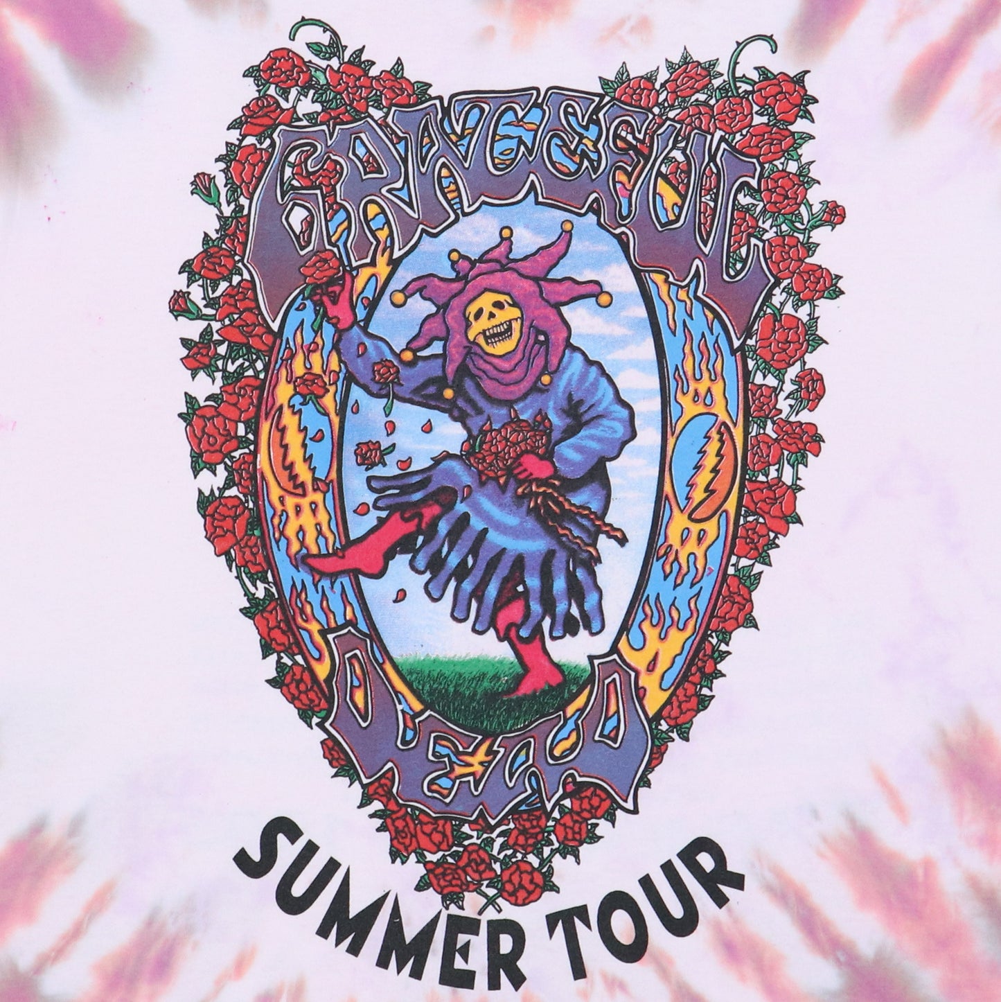 1995 Grateful Dead Summer Tour Tie Dye Shirt