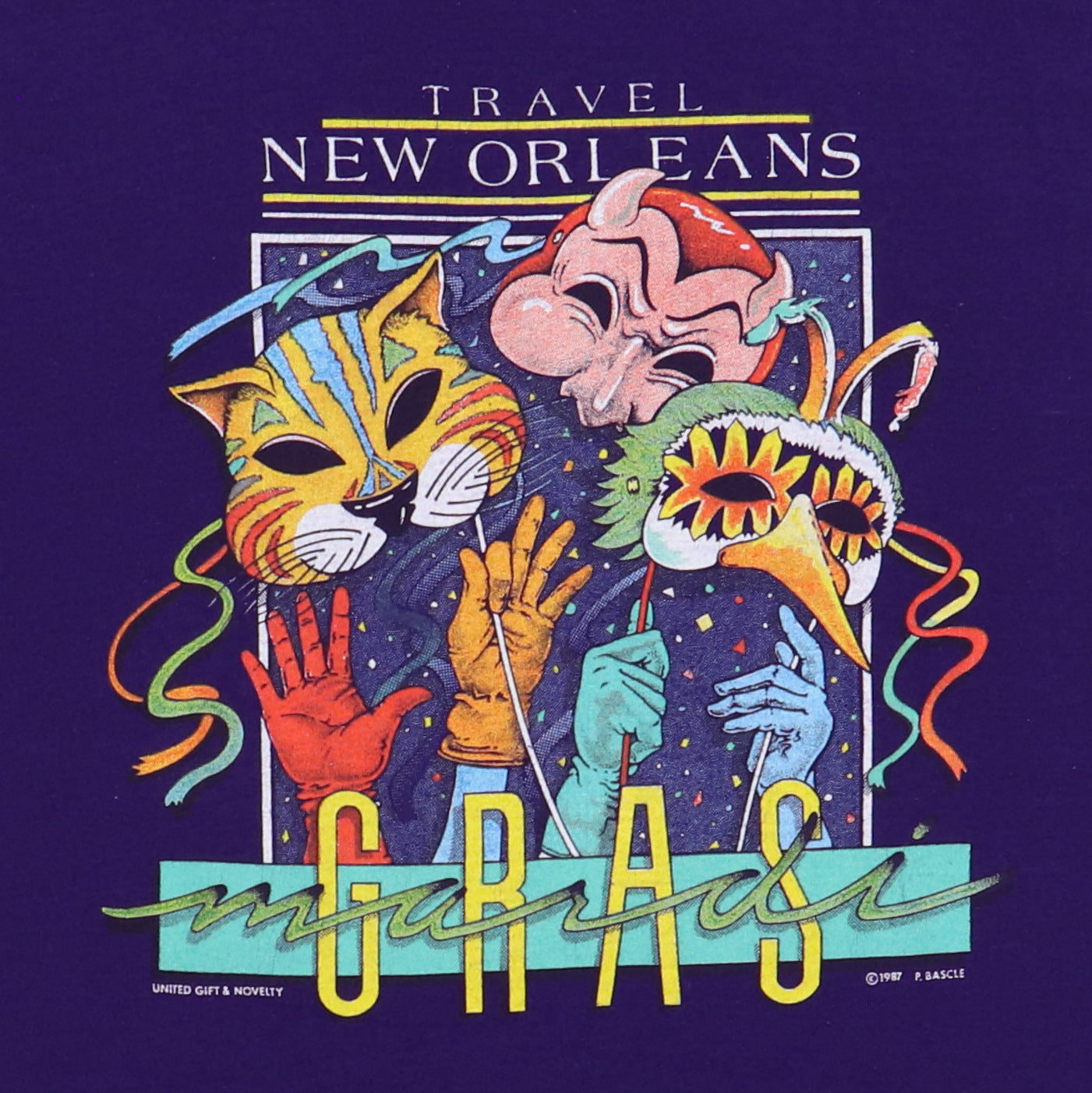 1987 New Orleans Mardi Gras Shirt