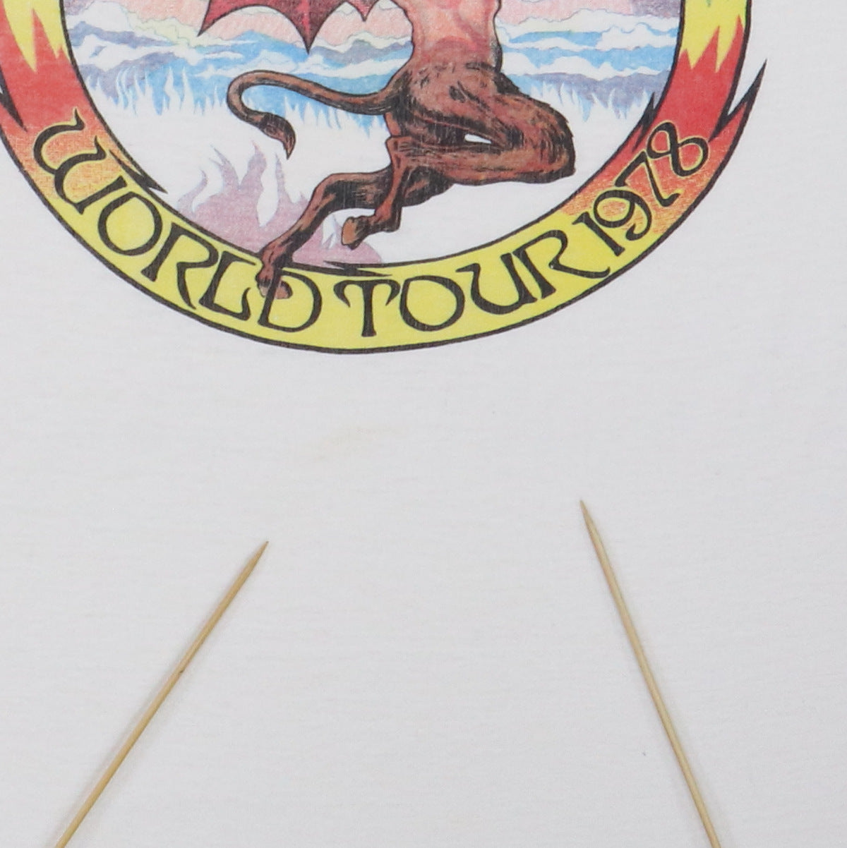 1978 Black Sabbath World Tour Jersey Shirt