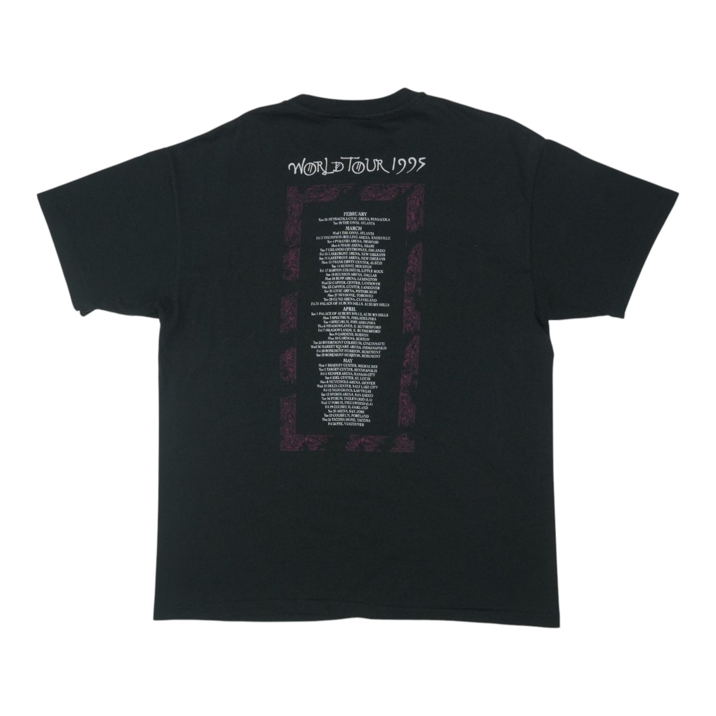 1995 Jimmy Page Robert Plant Tour Shirt