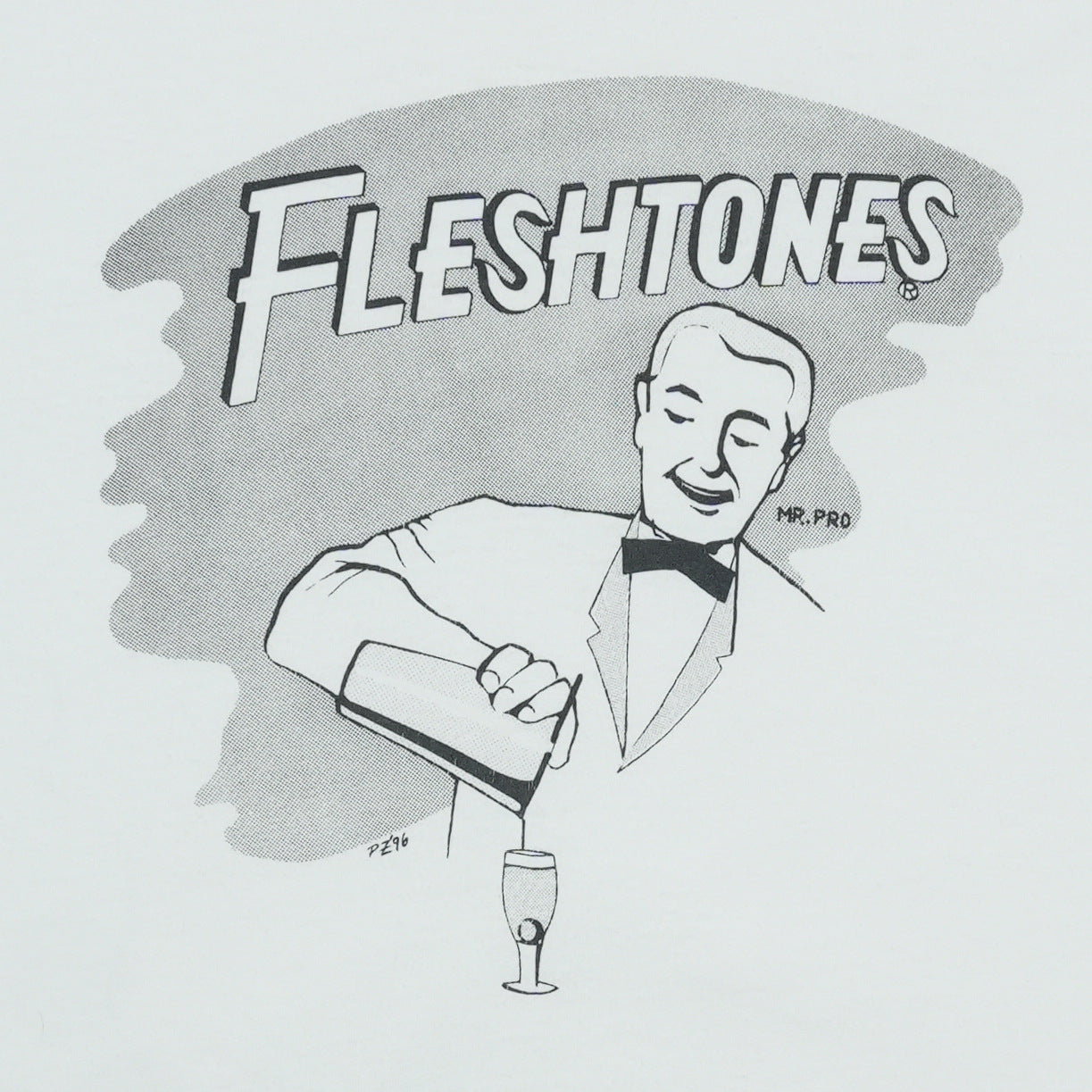 1990s Fleshtones Shirt Front Graphic