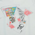 1990s Grateful Dead House of Cards Shirt Back Graphic