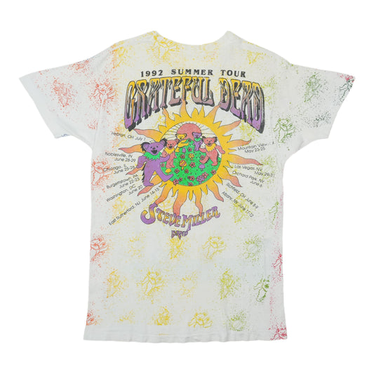 1992 Grateful Dead Summer Tour Shirt Back