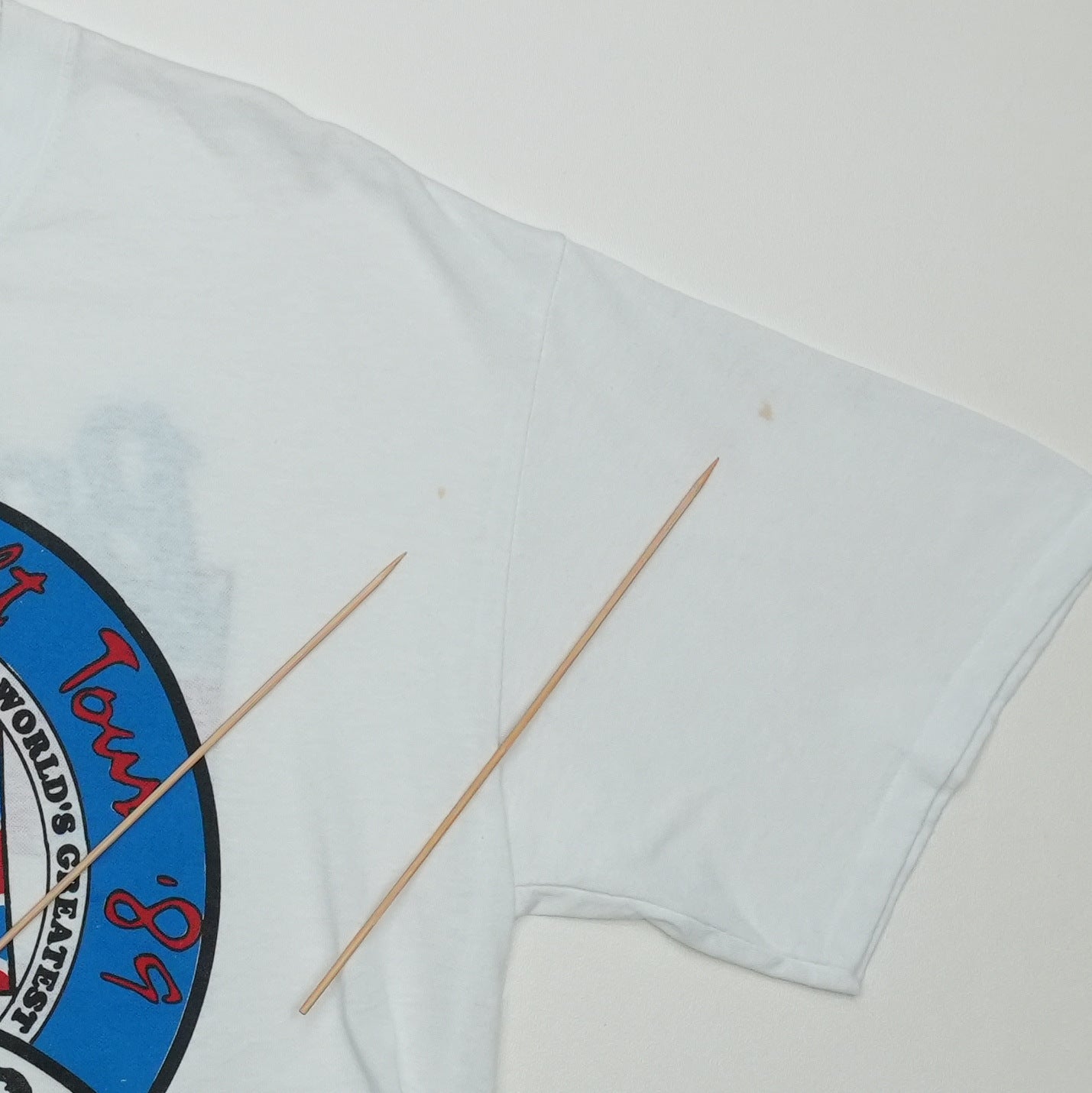 1989 The Who 25th Anniversary Edition Shirt Detail 1