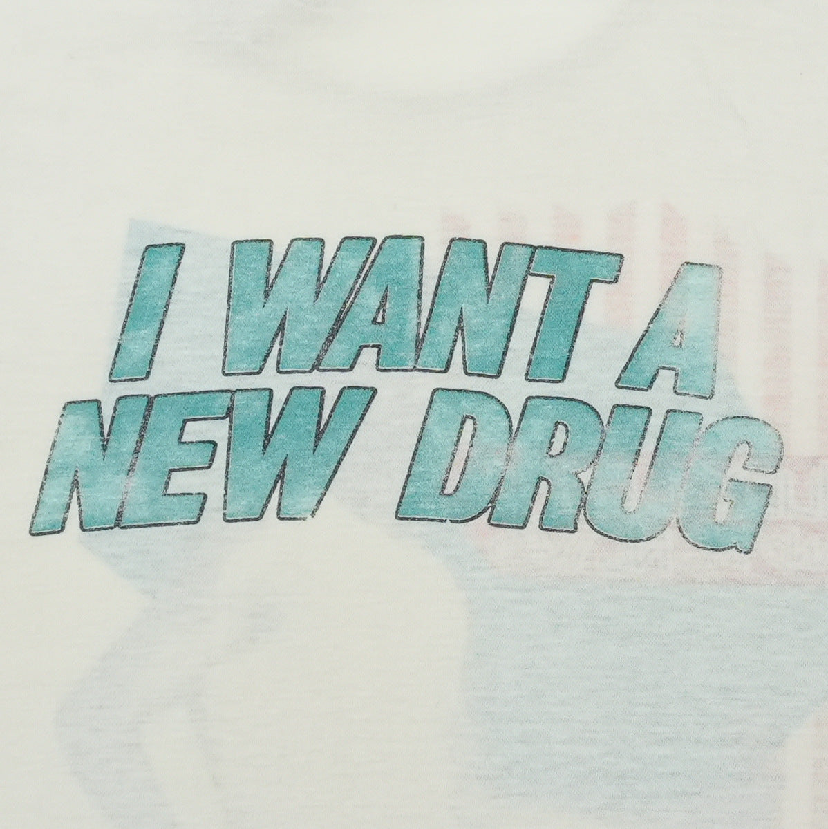 1980s Huey Lewis And The News Sleeveless Shirt Detail 7