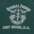 1980s Special Forces Fort Bragg Sweatshirt Detail 1