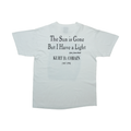 1995 Kurt Cobain Memorial The Sun is Gone Nirvana Shirt Back