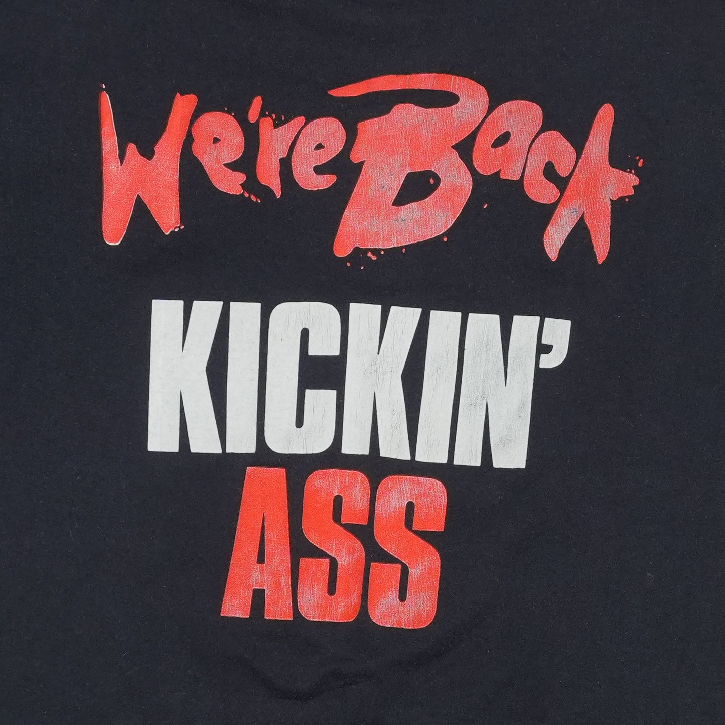 1989 Bon Jovi Back Kickin Ass Shirt