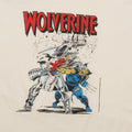 1990s Marvel Wolverine Shirt Front Graphic