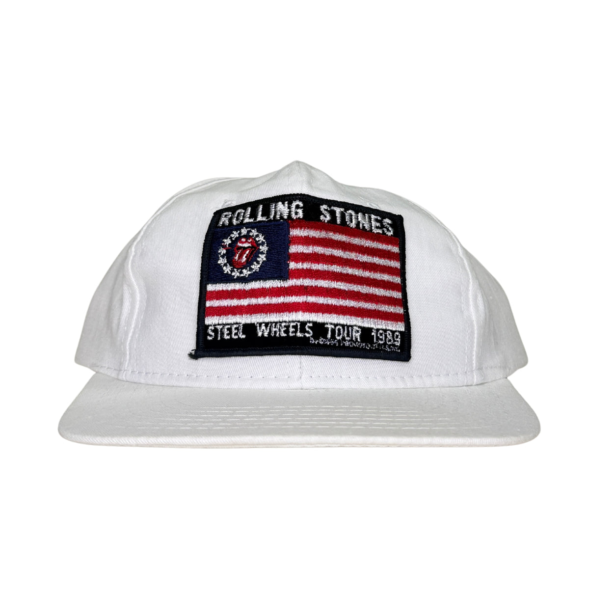 1989 Rolling Stones Steel Wheels Tour Snapback Hat