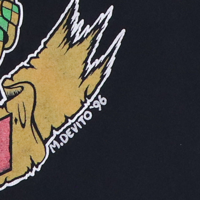 1996 Metallica Lollapalooza Crew Tour Shirt | Authentic Vintage