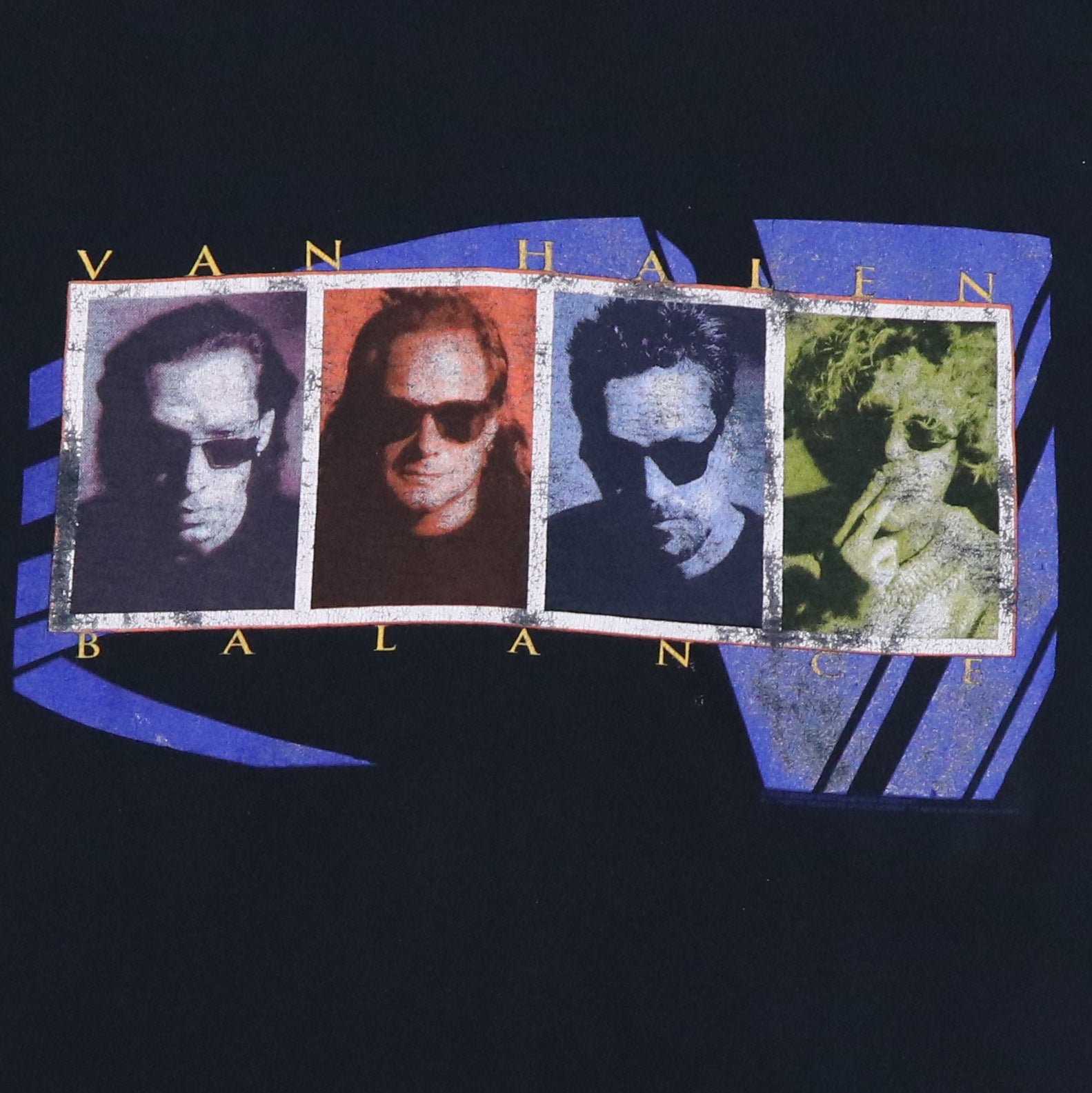 1995 Van Halen Balance Tour Shirt | Authentic Vintage Tee – WyCo