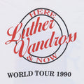 1990 Luther Vandross Here & Now World Tour Shirt