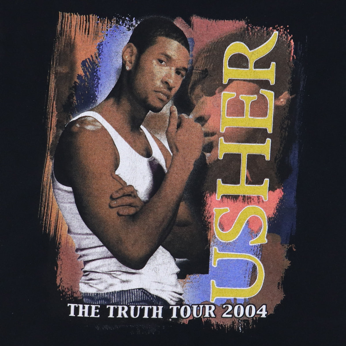 2004 Usher Kanye West The Truth Tour Shirt | Authentic Vintage Tee 