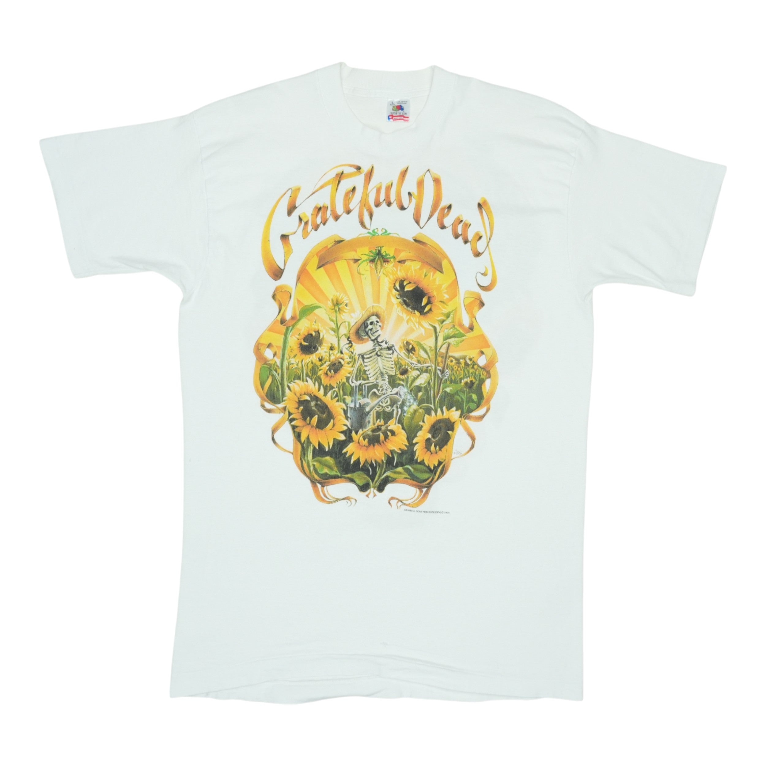 1994 Grateful Dead Sunflower Tour Shirt | Authentic Vintage Tee