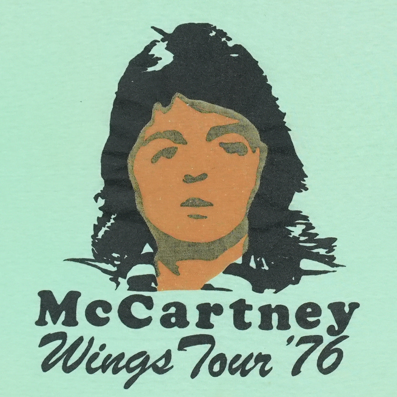 1976 Paul McCartney Wings Tour Shirt