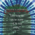 2000 Carlos Santana Tie Dye Shirt