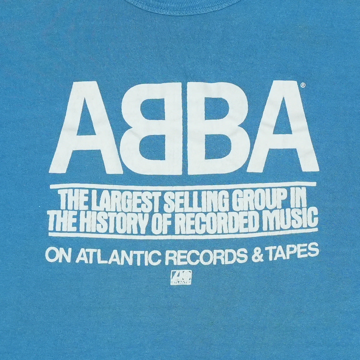 1979 Abba Atlantic Records Promo Shirt