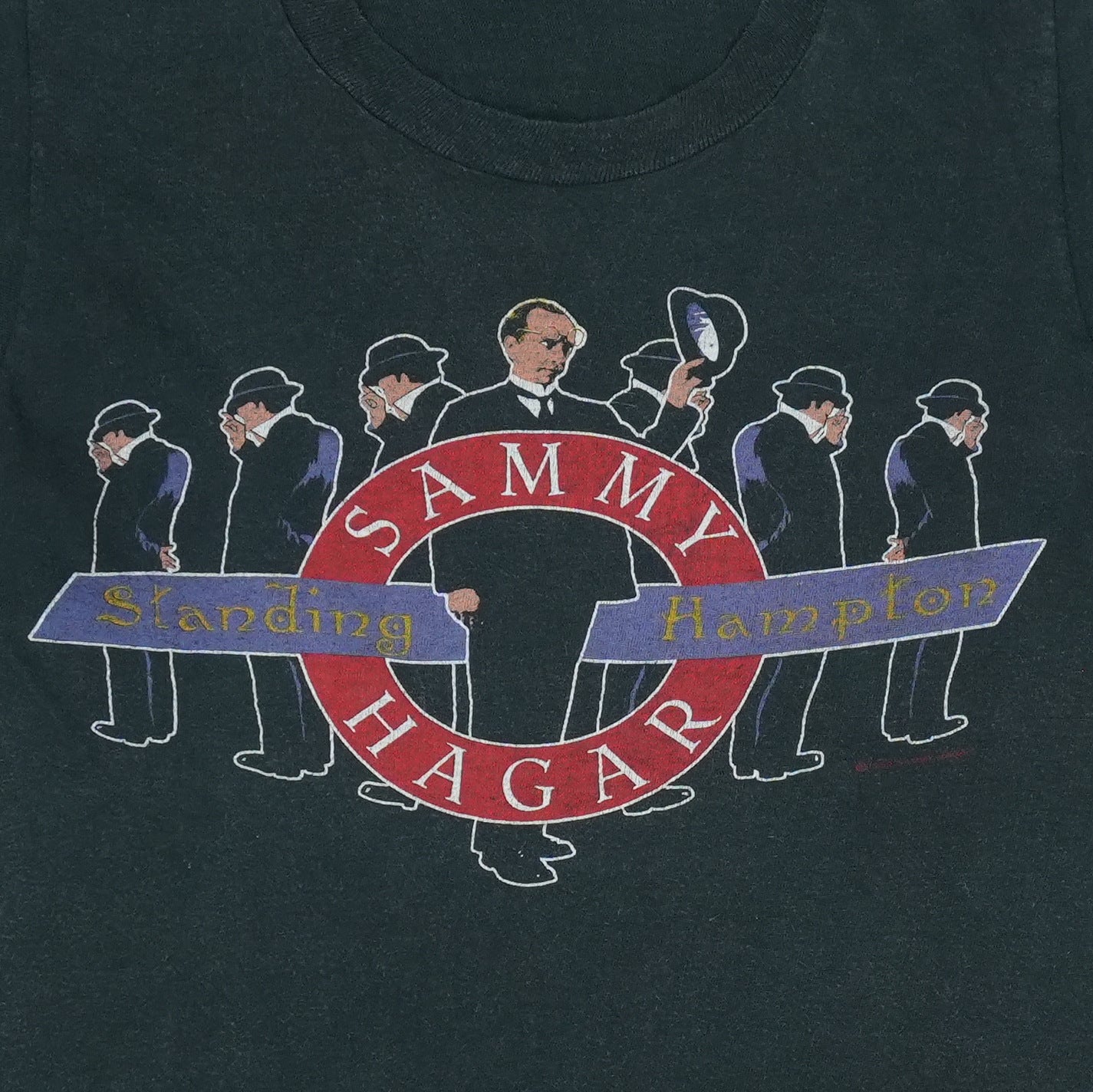 1982 Sammy Hagar Standing Hampton Tour Shirt