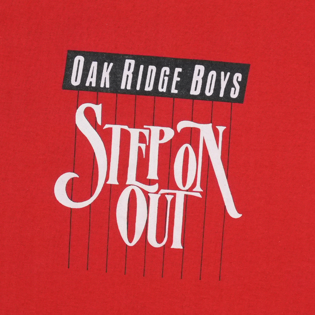 1985 Oak Ridge Boys Step On Out Shirt