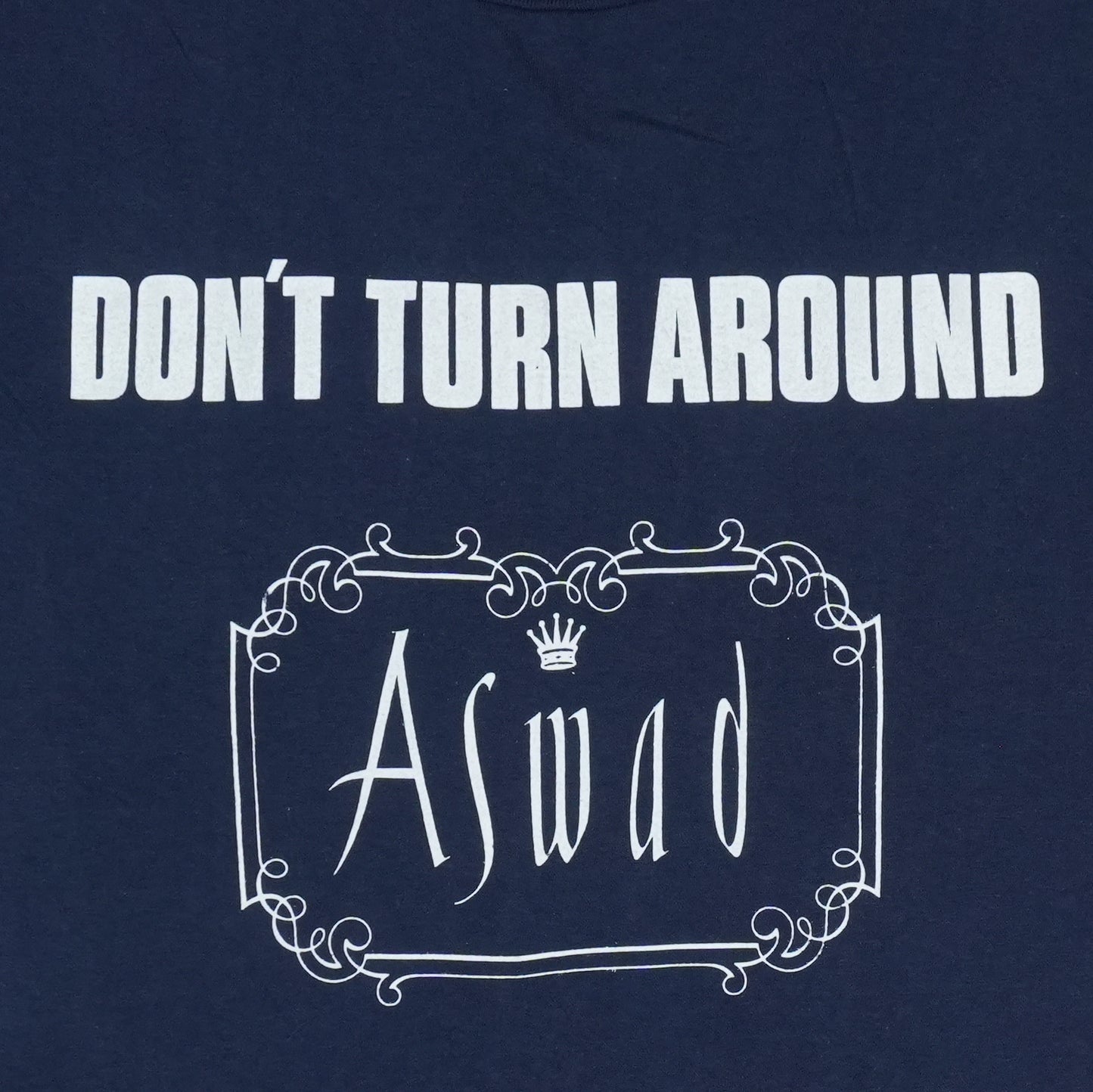 1988 Aswad Don't Turn Around Island Records Promo Shirt