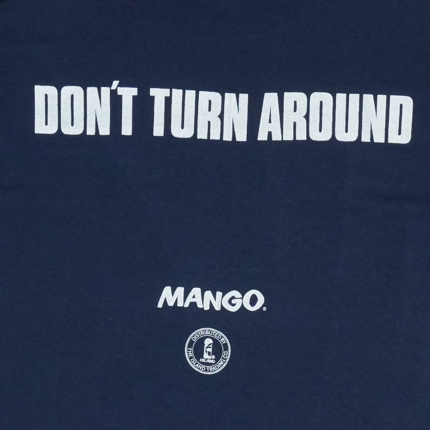 1988 Aswad Don't Turn Around Island Records Promo Shirt