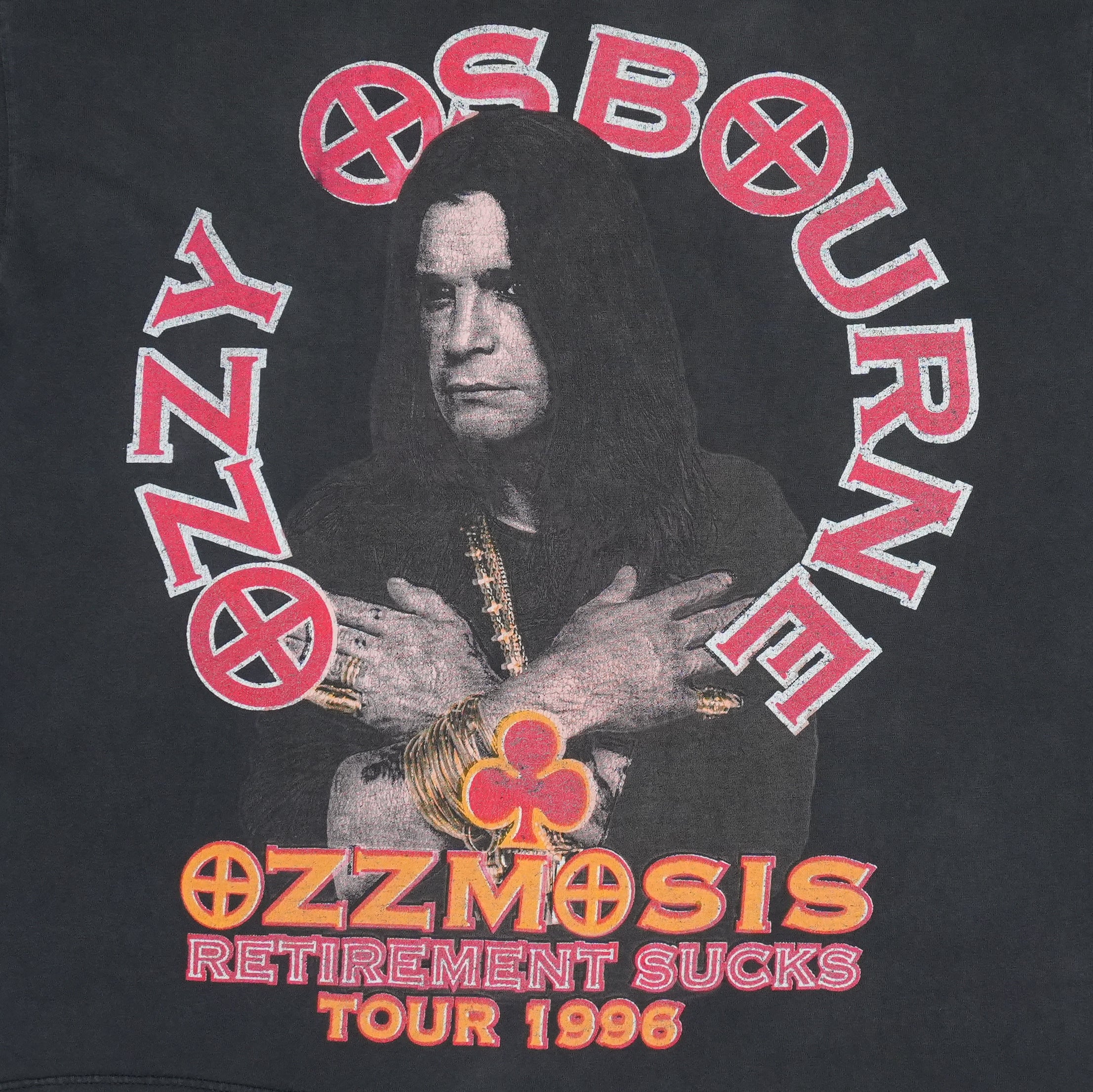 Ozzy Osbourne Ozzmosis 1996 オジーオズボーン ロンT 1996 Ozzy Osbourne Ozzmosis Vintage T-Shirt – WyCo Vintage