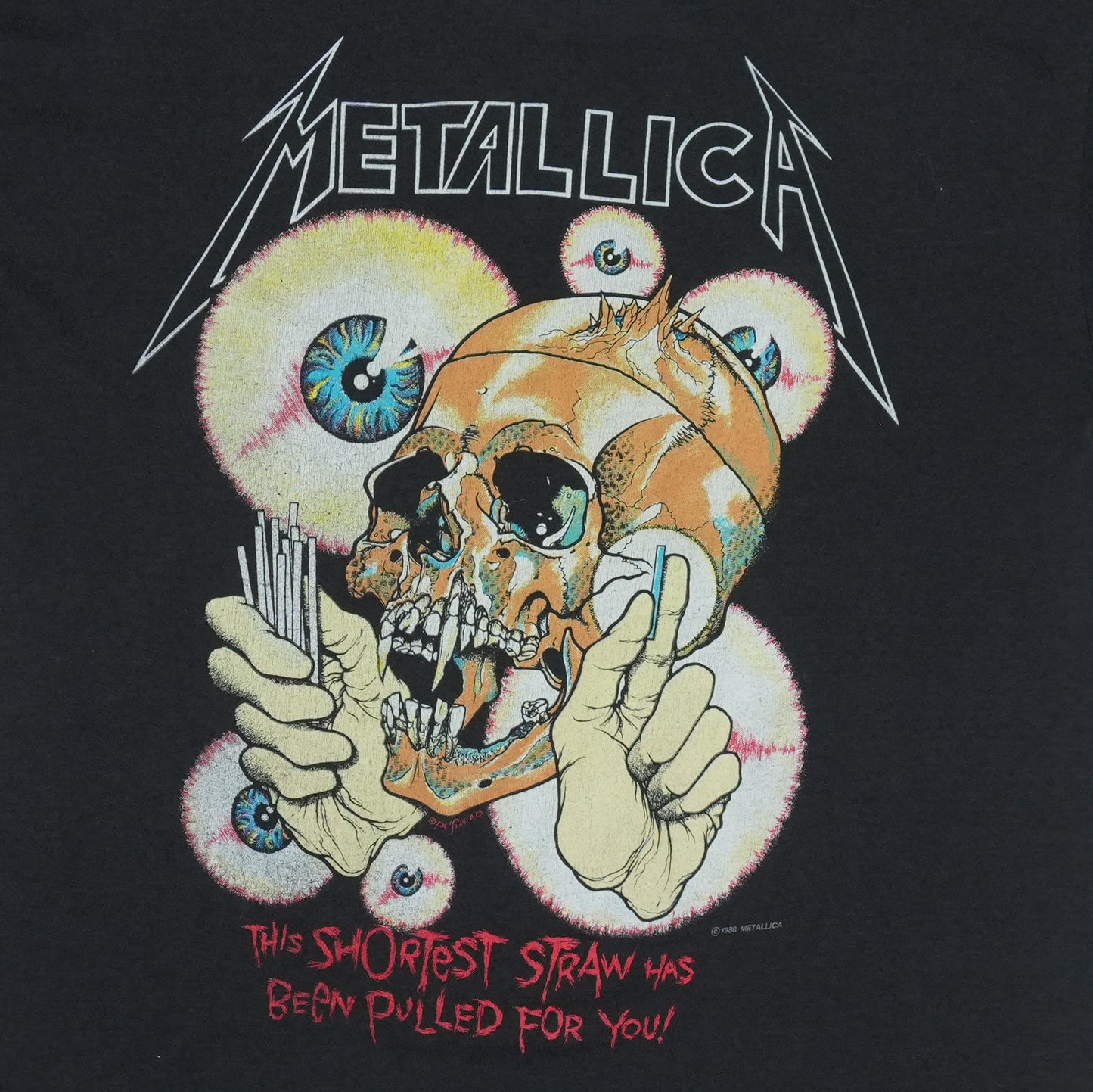 1988 Metallica Shortest Straw Shirt