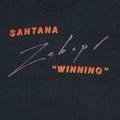 1981 Carlos Santana Zebop Winning Shirt