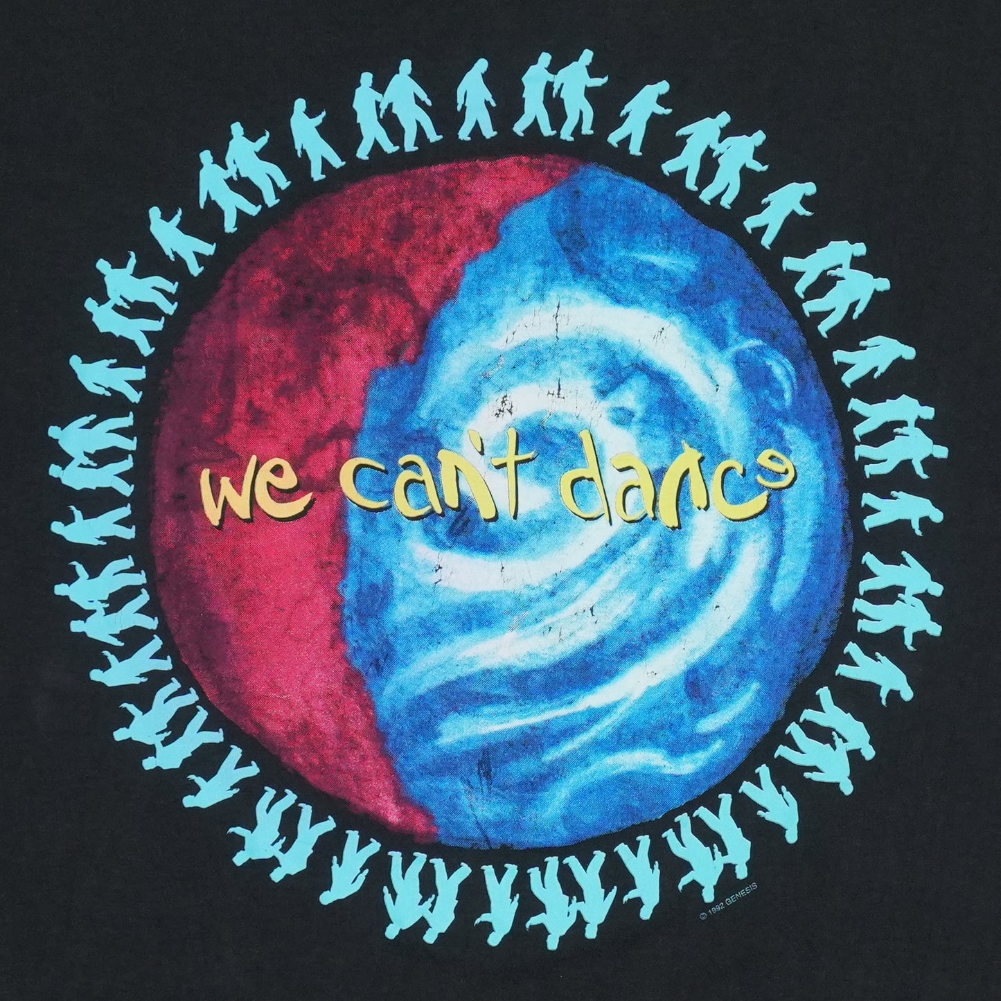 1992 Genesis We Can't Dance Tour Shirt