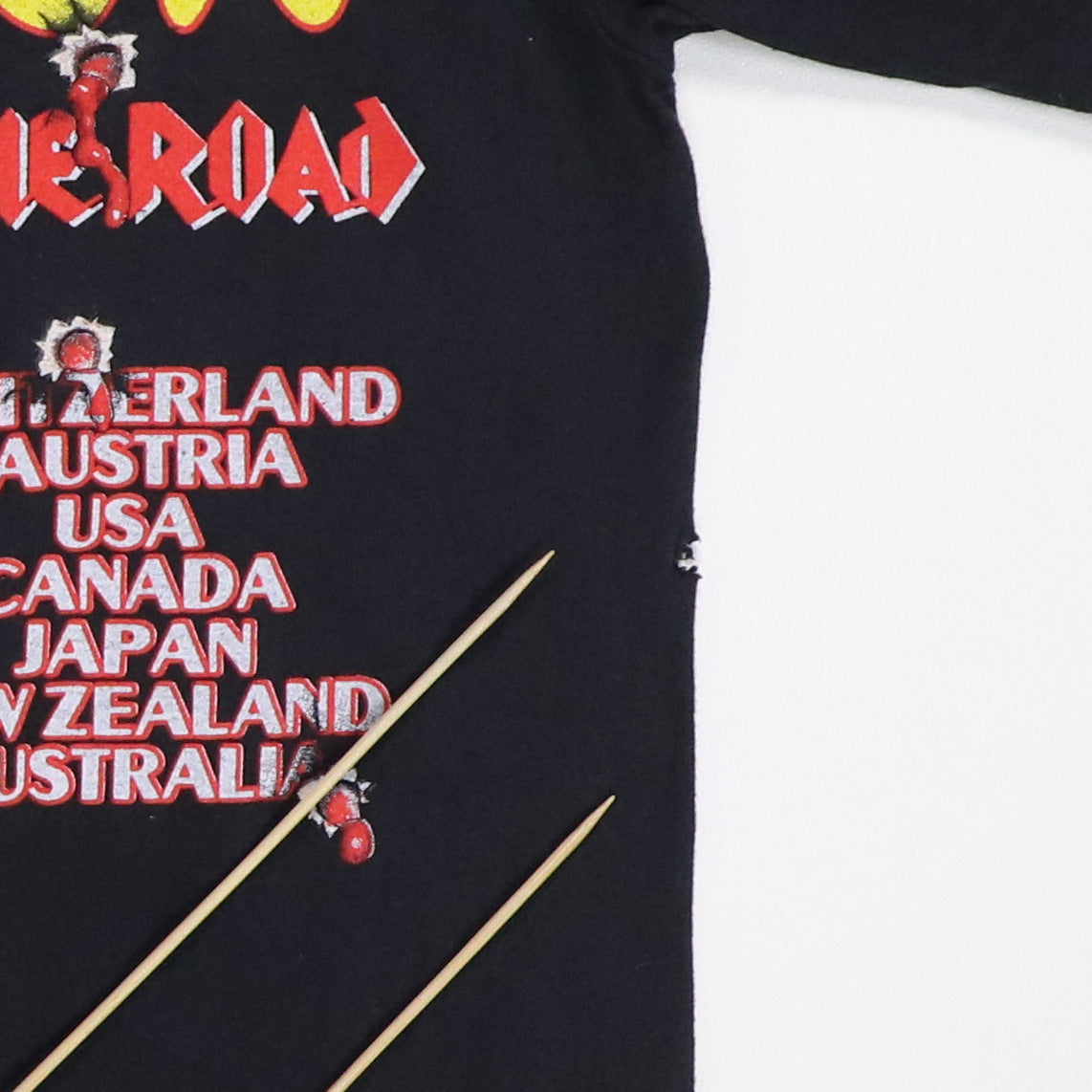 1990 Iron Maiden Shoot The Focker Tour Shirt | Authentic Vintage