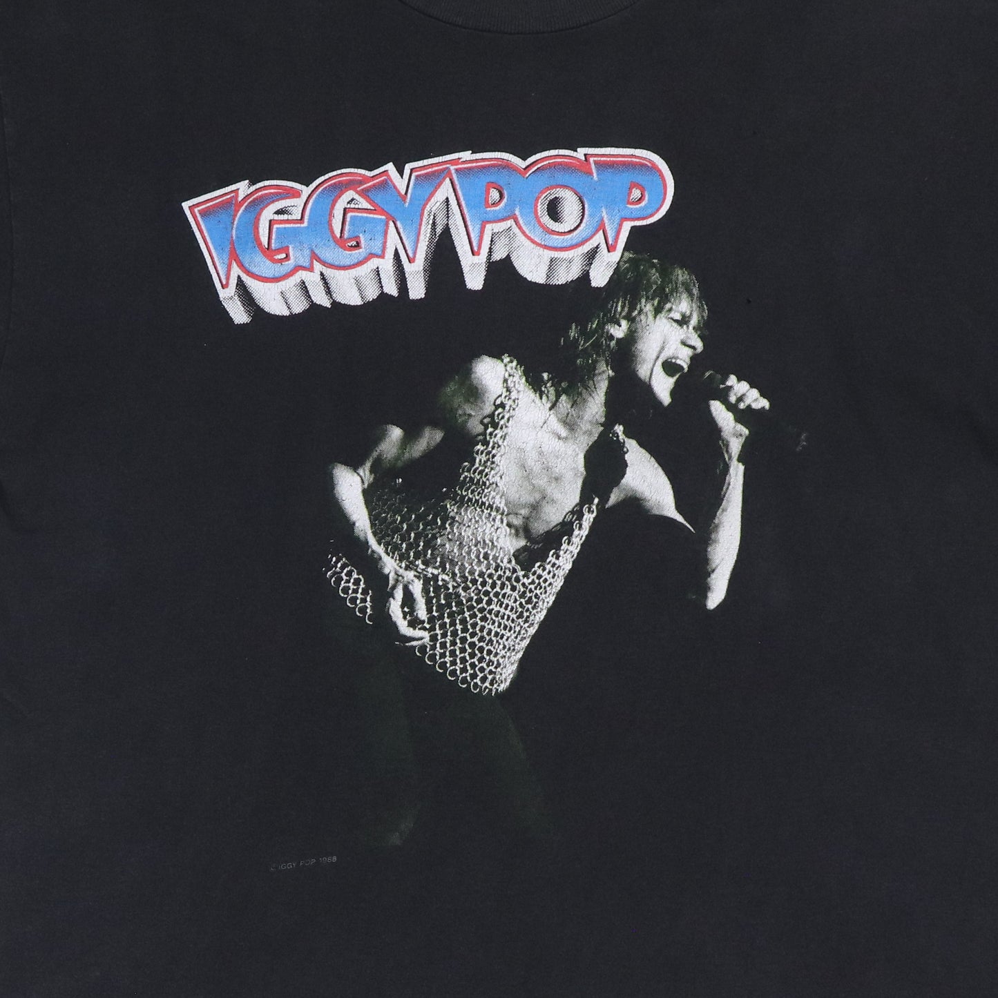 1988 Iggy Pop Raw Fucking Power Shirt