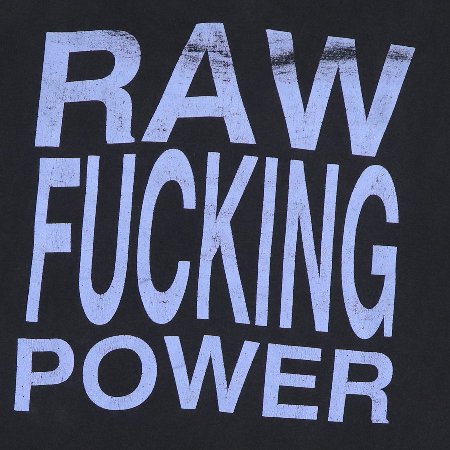 1988 Iggy Pop Raw Fucking Power Shirt