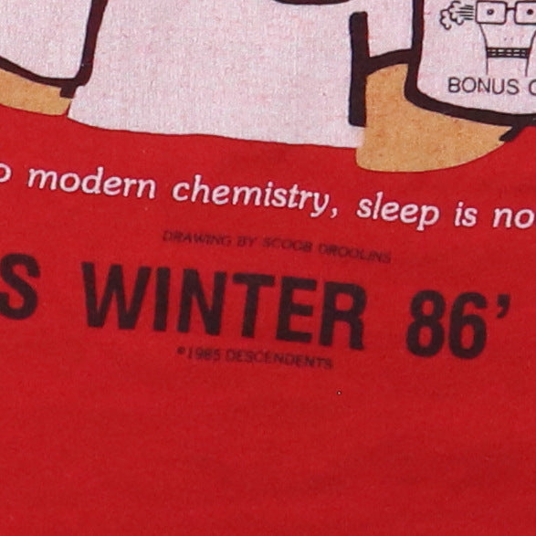 1986 Descendents Winter Tour Shirt