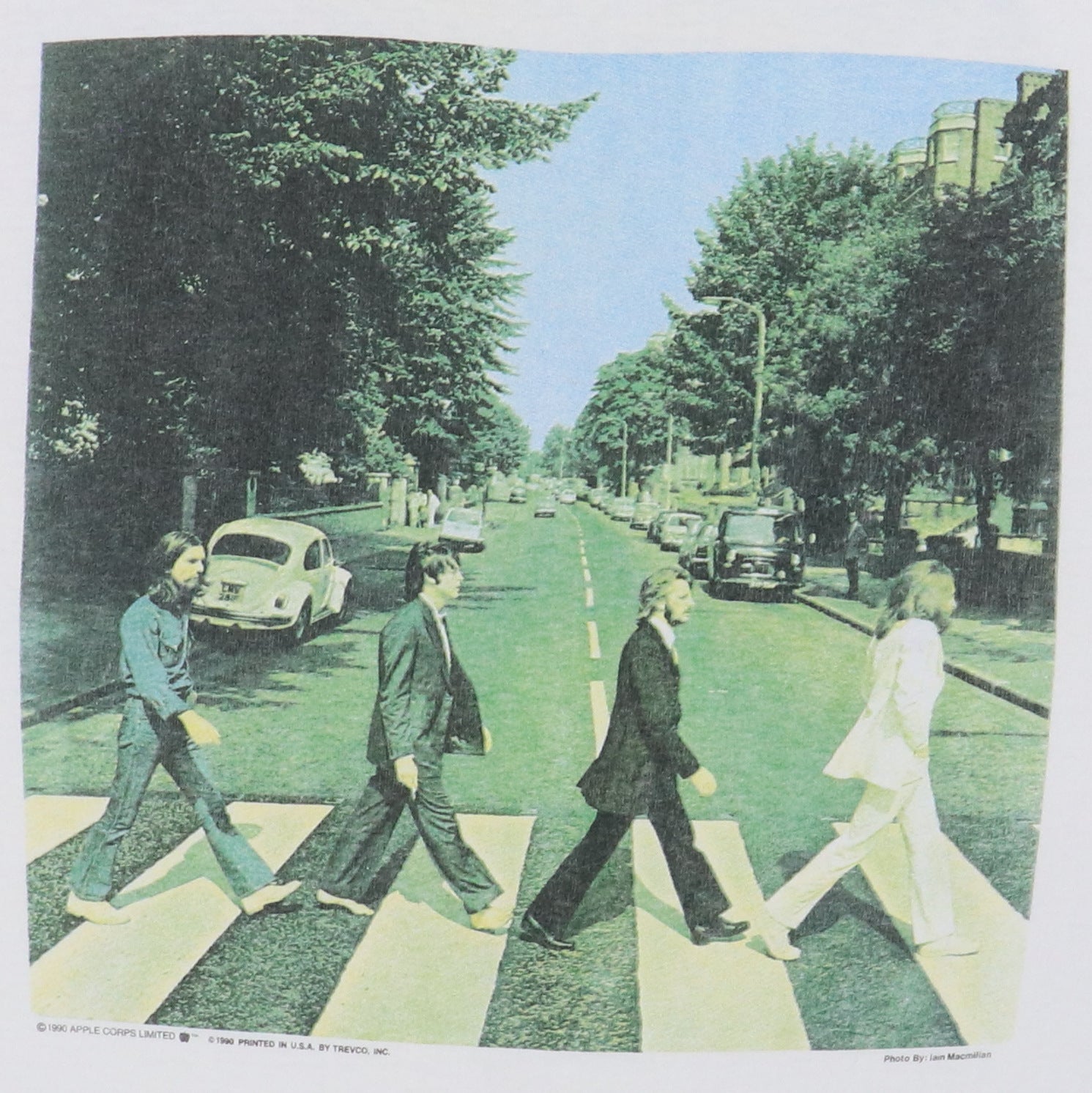 Original vintage 1990s The Beatles Abbey Road Shirt | WyCo