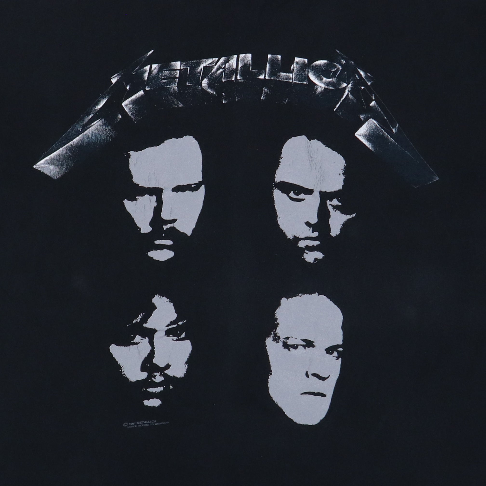 LLICA メタリカ 1991年 HISTORIC DATES Tシャツ 1991 Metallica Historic Dates Tour Shirt – WyCo Vintage