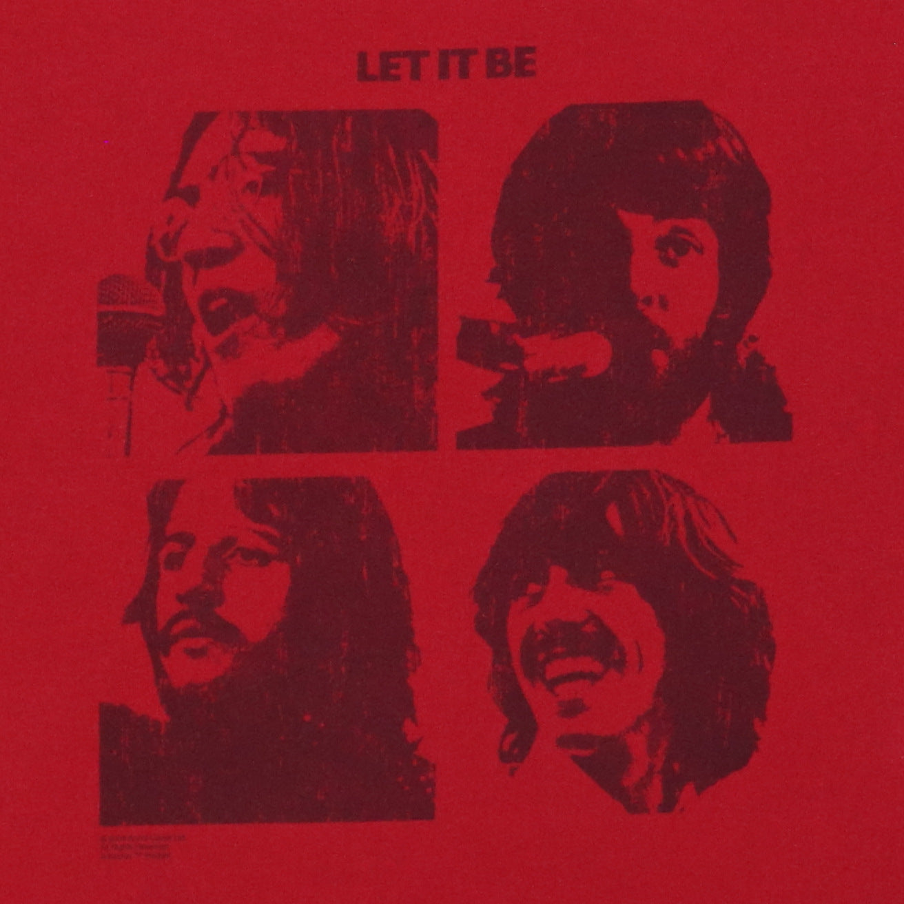 2004 The Beatles Let It Be Shirt
