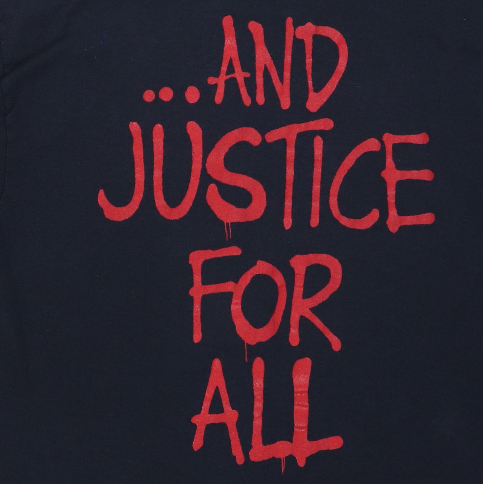 1988 Metallica And Justice For All Shirt | Authentic Vintage Tee