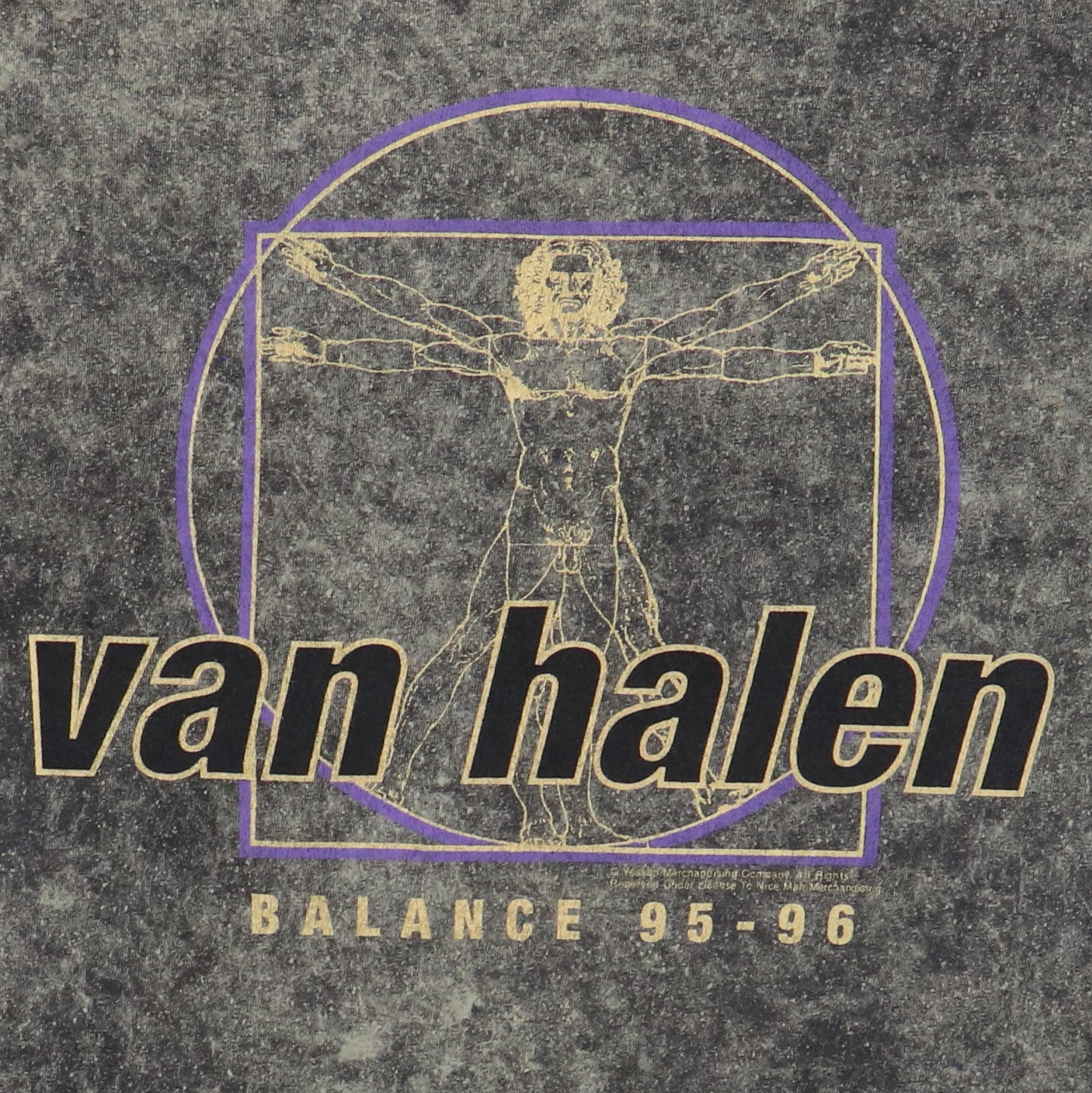 1995 Van Halen Balance Shirt